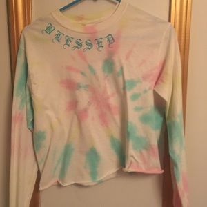 Rue 21 tye-dye crop top, NEW WITH TAGS